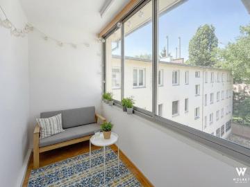 Lichtdurchflutete 2 Zimmer Wohnung mit verglaster Loggia – ruhiges Wohnen in Döblinger Toplage!