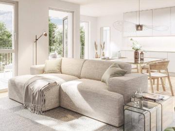 Lichtdurchflutete 2 Zimmer Wohnung mit Balkon