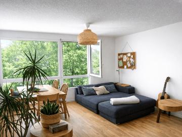 Helle und sehr ruhig gelegene 2 Zimmer Wohnung – ohne Vertragserrichtungsgebühren
