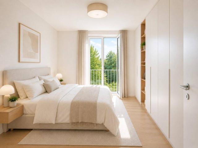 Lichtdurchflutete 2 Zimmer Wohnung mit großzügiger Loggia