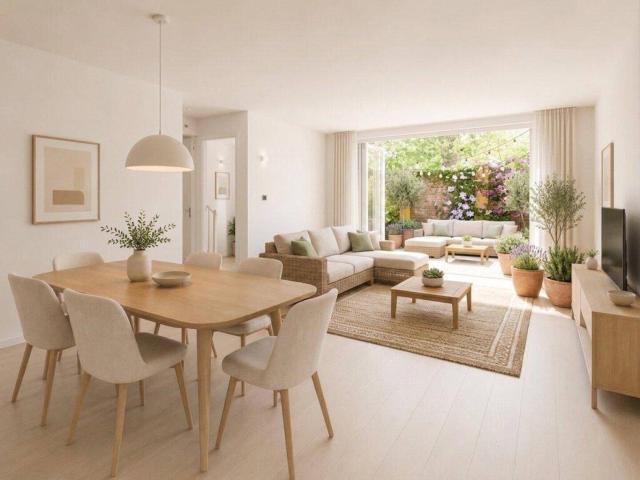Lichtdurchflutete 2 Zimmer Gartenwohnung mit Terrasse, Loggia und Eigengarten – ca. 31 m² Freifläche nahe der Alten Donau