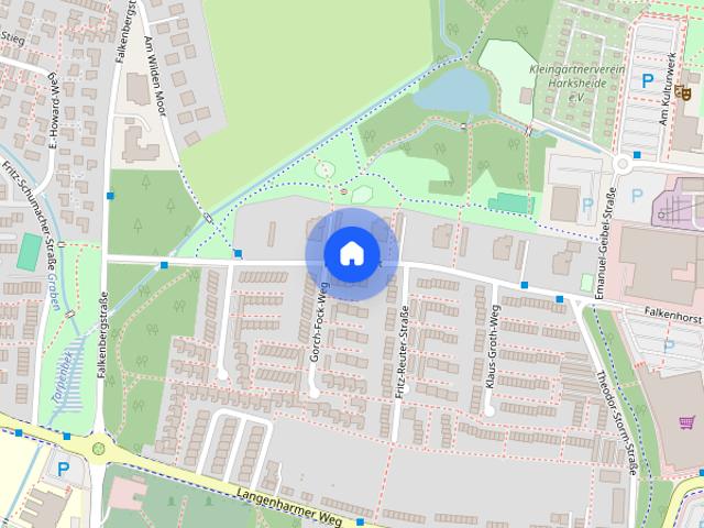 Lichtdurchflutete 2 Zimmerwohnung direkt am Stadtpark Norderstedt zur Miete Wentzel Dr
