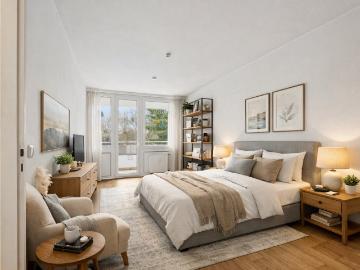 Unterhaching, Oberbayern, Bayern - Balkon