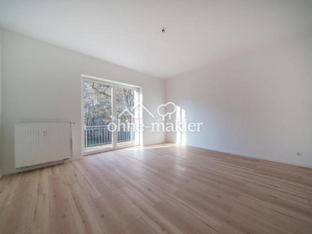 Lichtdurchflutete 3 Zimmer Wohnung, ca. 96 m², mit großem Sonnenbalkon im Grünen