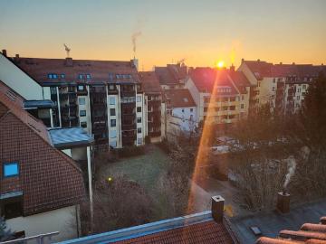 lichtdurchflutete, 3,5 Zimmer Maisonette in der Nordstadt