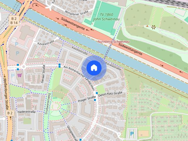 Lichtdurchflutete, top ausgestattete 3 Zi Whg mit 2 BALKONEN,EBK+TG Stellplatz in guter Wohnlage