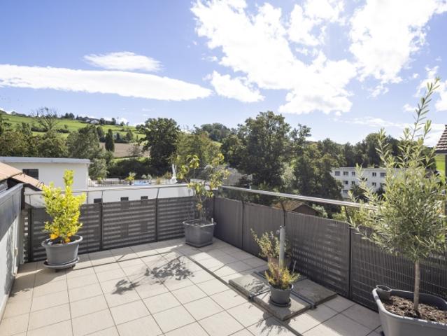 Wohnperle mit Fernsicht und Sonnenterrasse