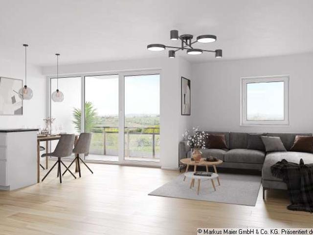 Lichtdurchflutete Wohnung mit Südterrasse und Gäste Bad *KfW Förderung*!