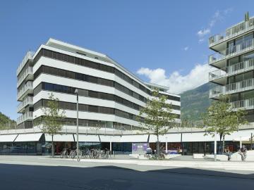 Bahnhofplatz, Visp, Visp, Bezirk Visp, Wallis