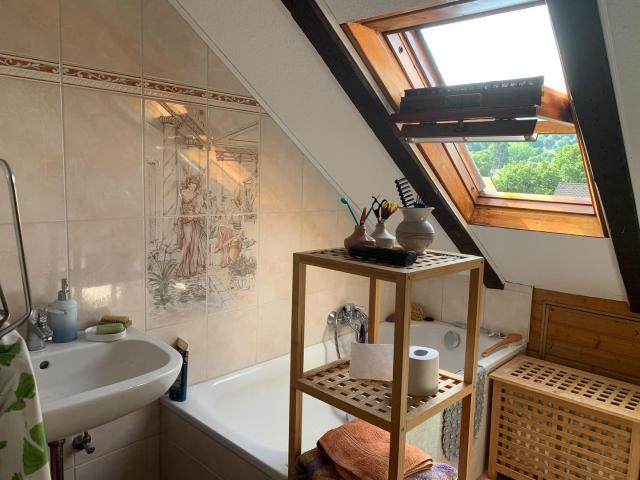 Lichtdurchflutete Dachgeschosswohnung mit Aussicht