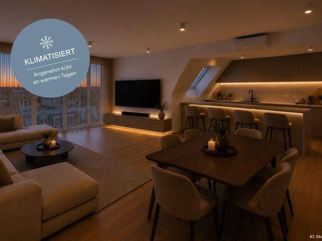 Lichtdurchflutete Duplex Terrassenwohnung mit hervorragender Anbindung >> U4 / U6| sofort beziehbar