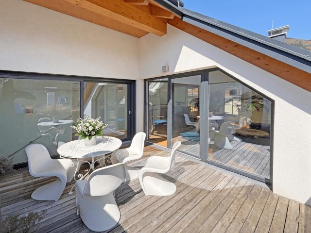 Lichtdurchflutete Maisonette mit Dachterrasse im Herzen von Mondsee