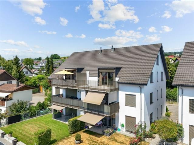 Lichtdurchflutete Maisonette Wohnung mit Galerie, Weitblick und Abendsonne
