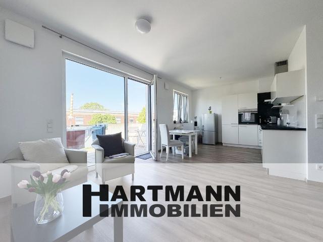 Lichtdurchflutete Penthousewohnung mit großem Balkon