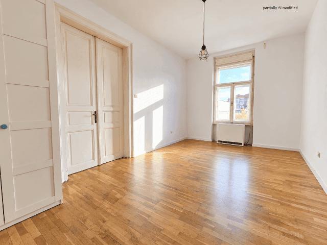 * * LICHTDURCHFLUTETER STIL ALTBAU in RUHIGER CITY LAGE. zum RENOVIEREN. BEIM AUGARTENPARK. BALKON. FLÜGELTÜREN. TOLLE RAUMHÖHE * *