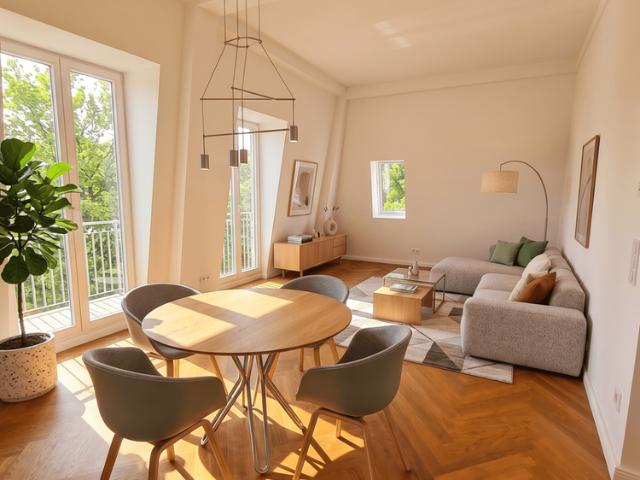 Lichtdurchflutetes Dachflair trifft Effizienz: Ihr modernes Zuhause mit Wärmepumpe in Berlin