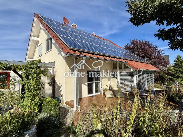 Lichtdurchflutetes, energetisch hochwertiges Einfamilienhaus in ruhiger Lage am Ansbacher Stadtrand