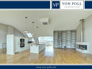 Penthouse der Extraklasse: Loftcharakter, Panoramablick und zwei Terrassen