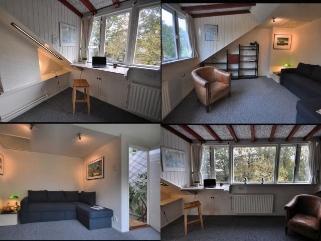 Lichte en rustige studio
