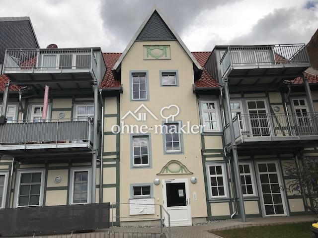Lichtfdurchflutete 2 Raum Wohnung mit Balkon und Aufzug in mitten von Heringen / Helme
