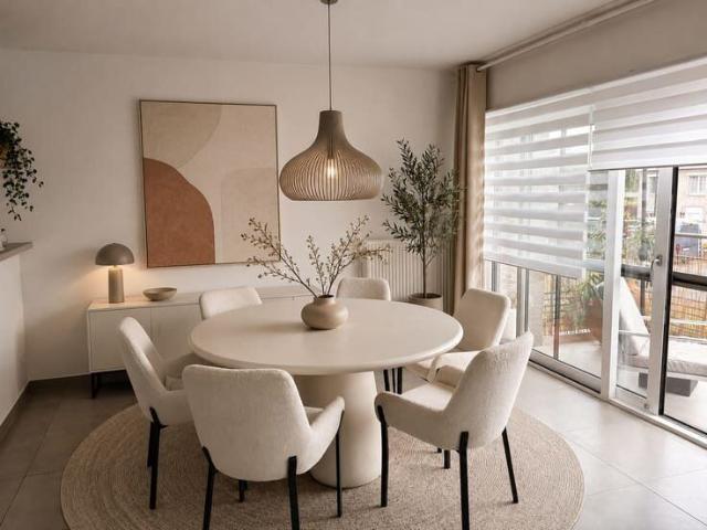 Lichtrijk en energiezuinig appartement & zuidgericht terras