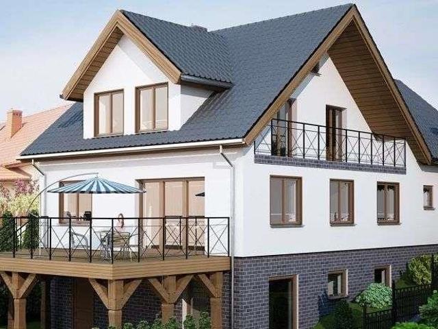Ekskluzywny dom 275 m² z tarasami i dużą działką