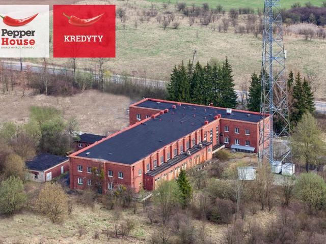 Przemysłowa działka z budynkami 3 153 m2 w Lidzbarku Warmińskim