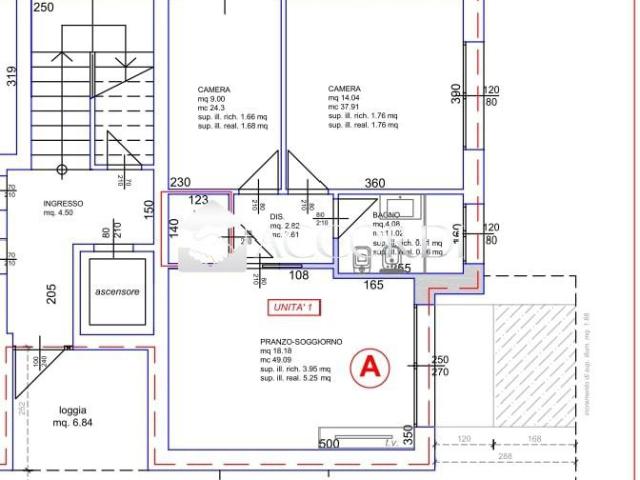 LIDO OVEST trilocale 85mq