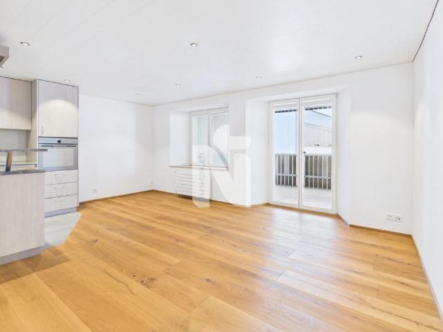 Liebevoll renovierte 2.5 Zimmer Wohnung mit rustikalem Charme und Balkon an zentraler Lage in Liestal