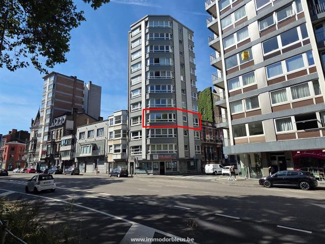 LIÈGE – Avroy Guillemins, lumineux appart. 1 chambre Loyer: 650,00 € / mois