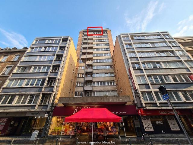 LIEGE – Hypercentre, lumineux appartement 1 ch + terr. Loyer: 620,00 € / mois