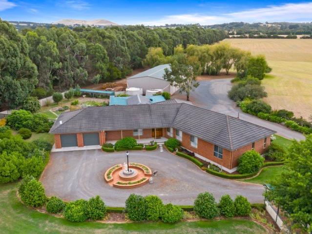 Lifestyle Acreage with Expansive Shedding on 25 Acres Close To Ballarat Racecourse