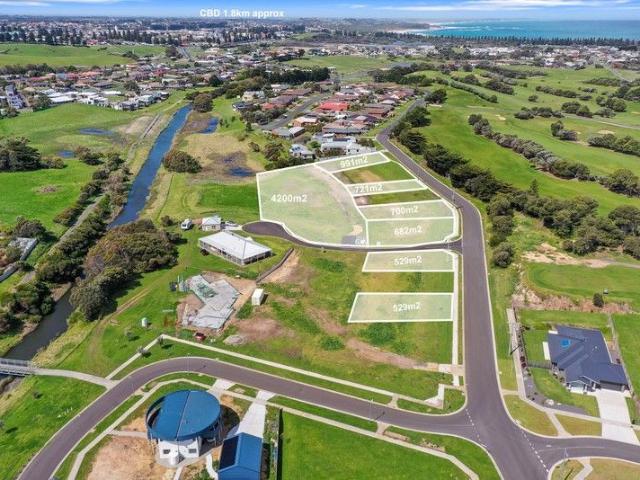 LIFESTYLE LIVING ALONG SIDE THE MERRI RIVER AND SPECTACULAR WARRNAMBOOL GOLF LINKS | FULLY TITLED START BUILDING IMMEDIATELY