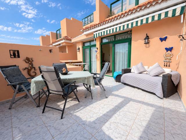 Ligero y luminoso, apartamento de una cama con gran terraza. 49m² Golf Del Sur