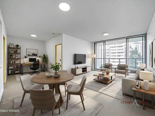 Light Filled 70sqm 1 Bedroom + Study Apartment