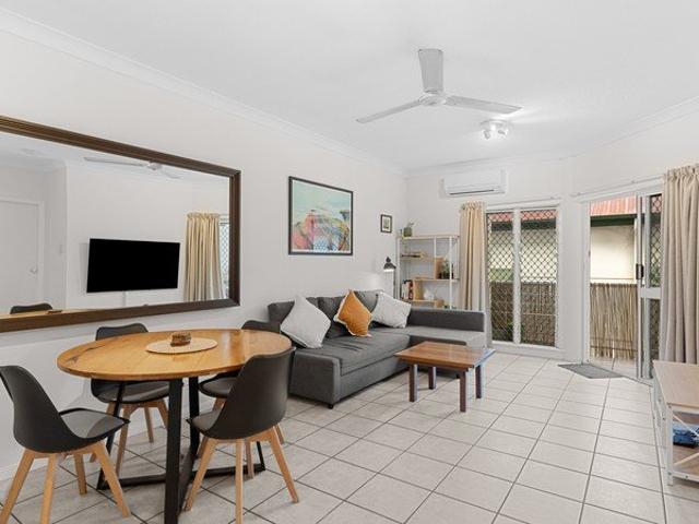 Light filled and spacious living with pool & lock up garage