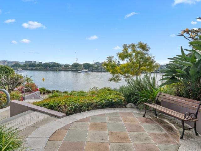 Light filled apartment on the water