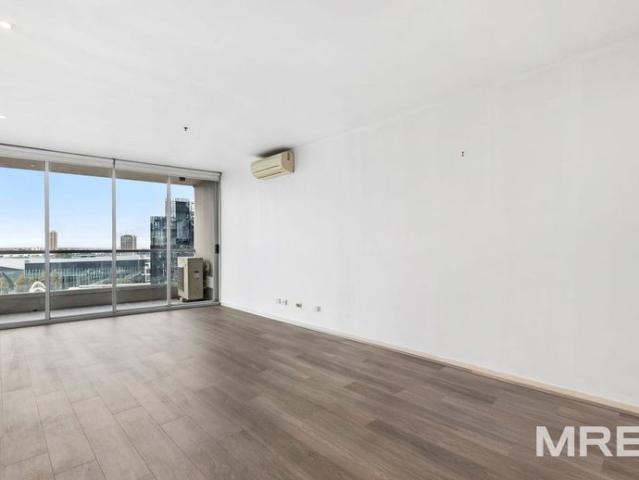Light filled living with city views