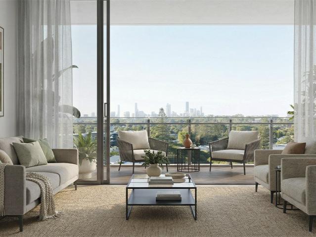 Light Filled Living with a Serene Outlook