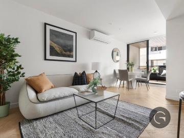 Light Filled 'Lyric' Living With Balcony, Parking And Storage