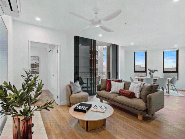 Light Filled Two Bedroom Apartment with City Views and Parking