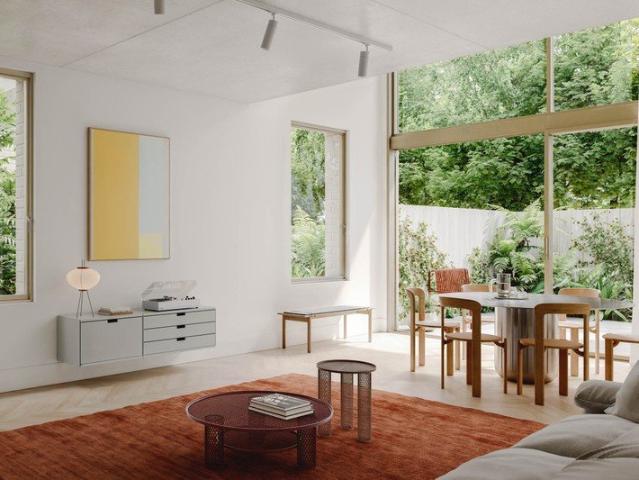 Light Filled Two Bedroom Duplexes with 5.7m High Ceiling