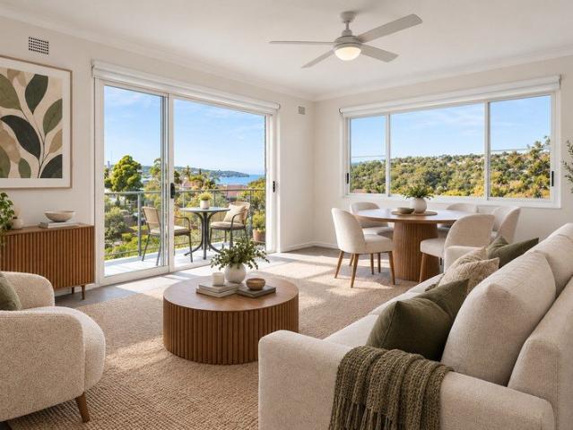 Light filled, Updated Top Floor Apartment