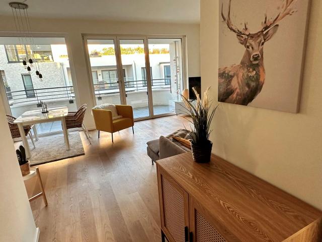 Light flooded, modern apartment with balcony in Düsseldorf, Dusseldorf Amsterdam Apartments for Rent