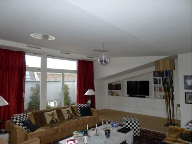 Light flooded attic apartment in Ludwigkirch Kiez near Ku'damm with a large terrace and fireplace, Berlin Amsterdam Apartments for Rent