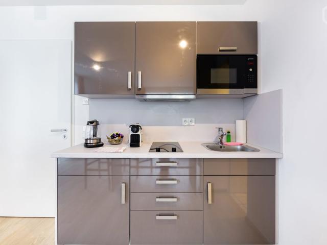 Light flooded apartment with weekly cleaning service & fitness studio in the house, perfect location in Bogenhausen, Munchen Amsterdam Apartments for Rent