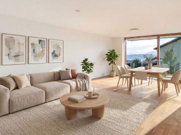 Light, peace and panorama – your home in Meggen