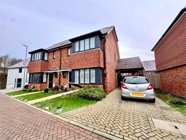 Lily Drive, Ashford TN24, 3 bed semi detached house to rent, £1,700 pcm | PrimeLocation