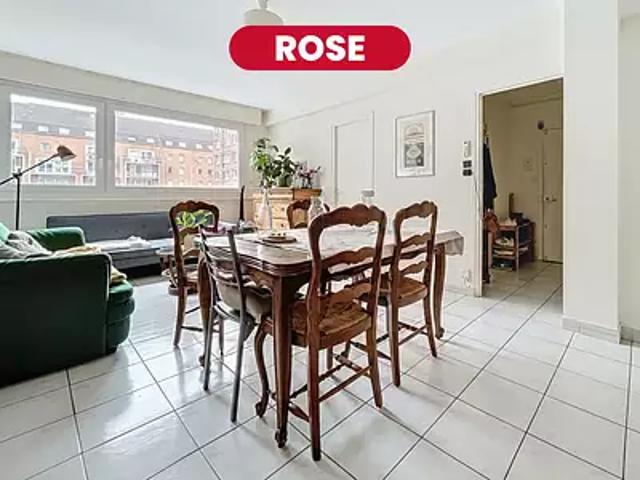 Lille 59000 Achat / Vente appartement 4 pièces t4 cave parking