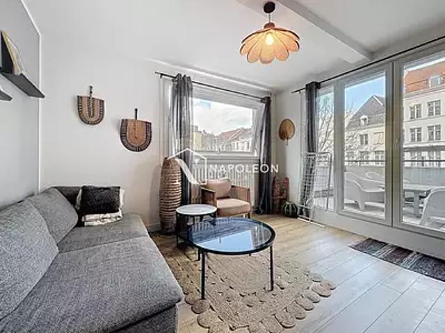 Lille 59000 Achat / Vente appartement 5 pièces t5 terrasse